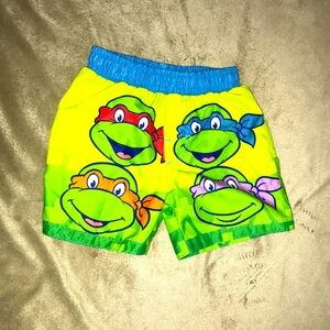 Nickelodeon ninja turtle swim trunks